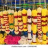flower-stall-selling-garlands-temple-260nw-550545940
